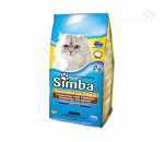 Simba Cat корм для кошек с курицей 2 кг