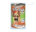 Simba Dog консервы для собак кусочки говядина с овощами 1230 г