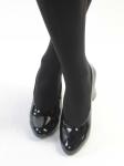 17P25-15-1 BLACK Туфли женские (натуральная кожа)
