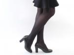 1201-2-1 BLACK Туфли женские (натуральная кожа)
