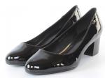 201-2-17 BLACK Туфли женские (натуральная кожа)