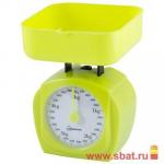 Весы кухон. HomeStar HS-3005M (желтые) до 5 кг, деление 40 гр, 2800