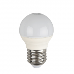 Лампа светодиодная ЭРА, 7(60)Вт, цоколь E27,шар, тепл. бел., 30000ч, LED smdP45-7w-827-E27