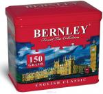 BERNLEY English Classic черный листовой чай, 150 г, ж/б