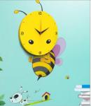 3D часы детские с наклейками_Пчелка