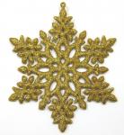 Декоративная снежинка, цвет золото, арт. СПГ150001