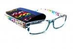 готовые очки с футляром Okylar - 38423 blue