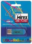 Флэш-диск USB 4GB Mirex ELF BLUE  (ecopack)