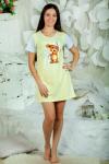 Сорочка ночная женская, мод. 434 Мишка,трикотаж