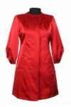 Пальто женское Рената ярко-красная плащевка П 0041