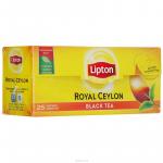 Lipton Royal Ceylon Черный чай в пакетиках, 25 шт