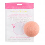 Мини-спонж для умывания лица Pure Konjac Mini Face Puff with Pink French Clay