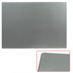Коврик-подкладка настольный для письма (655*475 мм), прозрачный серый, ДПС, 2808-506