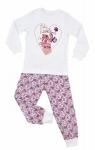 Пижама детская GР 02-001п (белый/розовый)