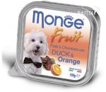 Monge Dog Fruit консервы для собак утка с апельсином 100 г