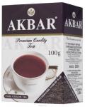 AKBAR Классическая серия черный крупнолистовой чай, 100 г