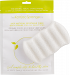 Спонж для мытья тела 6 Wave Body Konjac Sponge Pure White