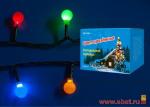 Гирлянда ULD-S0280-020/DGA COLORBALLS "Разноцветные шарики" 20LED разноцвет. 2,8 м, 8 реж IP20 Uniel, для дома