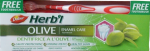 Зубная паста Dabur Herb'l Olive (с экстрактом оливы) с зубной щеткой  150 гр.