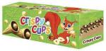 Crispy Cups вафельные рожки с шоколадно-ореховой начинкой, упаковка с белочкой