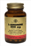 Солгар l-аргинин 50 капсул