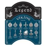 Стенд для коллекции LEGEND: Viking Empire на 12 амулетов, c комплектом амулетов