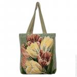 Тюльпаны весенние 35*33 см - сумка гобеленовая