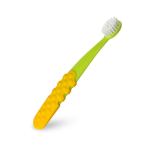 Radius Toothbrush Totz Plus щетка зубная детская (с зелено-желтой ручкой) (очень мягкая)