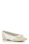 Балетки ANTILOPA (7113-6506/WHITE/BEIGE)