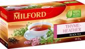 MILFORD Чабрец-Цветки вереска чай черный, 20 пак.