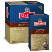 RISTON English Elite Tea 25 пак. черный с зеленым чай