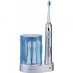 Электрическая звуковая зубная щетка CS Medica SonicPulsar CS-233-UV с зарядным устройством и ультрафиолетовым дезинфектором