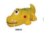 20042 Игрушка для собак из латекса Крокодил, 100 мм, Лк-05500