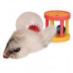XW0087 Набор игрушек для кошек (мяч, мышь, барабан), d - 45 мм 55 мм 40 мм, XW0087
