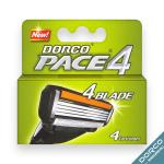 Kассеты для бритья Dorco Pace 4, 4 шт.