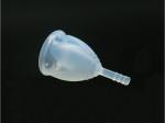 Менструальная чаша прозрачная (Размер L)