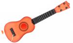 Детская игрушечная четырехструнная гитара