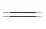 29251 Knit Pro Спицы съемные 'Royale' 3 мм для длины тросика 28 - 126 см,  ламинированная береза,  фиолетовый,  2 шт.