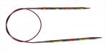 21321 Knit Pro Спицы круговые Symfonie 3,75 мм/60 см,  дерево,  многоцветный