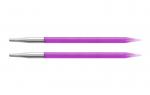 51260 Knit Pro Спицы съемные 'Trendz' 8 мм для длины тросика 28 - 126 см, акрил, пурпурный, 2 шт.