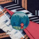 Набор для вышивания "PANNA" "Живая картина"   JK-2145   "Брошь. Дом у озера"