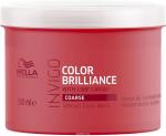 WELLA INVIGO Brilliance Маска-уход для защиты цвета окрашенных жестких волос 500мл.