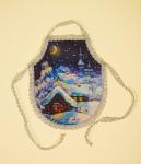 "Зимняя ночь" Набор для шитья и вышивания фартук