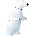 Надувной костюм Белый медведь 1593
