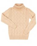 вязанный свитер для девочки молочный Арт. 17711