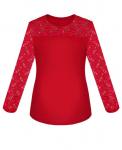 Красная блузка для девочки Арт.7752