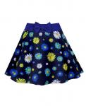 Летняя юбка для девочки в цветочек Арт. 79633