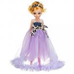 ИГРОЛЕНД Кукла классическая в пышном платье,  35-45 см,  пластик,  полиэстер,  4-8 цветов