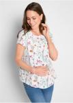 Блузка для беременных, слегка прозрачный дизайн