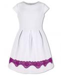 Белое платье для девочки 81065